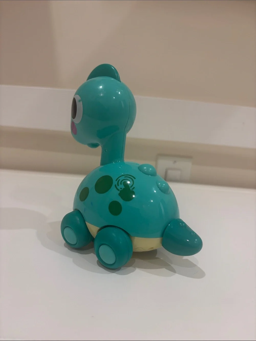 Teal Kids' Rolling Dino Toy – Cute Go Play